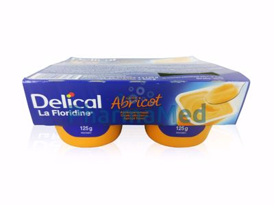 Image sur Delical La Floridine crème - 4x125gr - Abricot