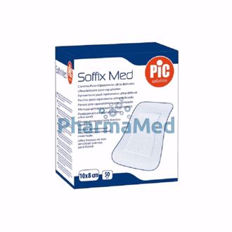 Image de Soffix Med - pansement adhésif hypoallergénique - 10x8cm - 50pc