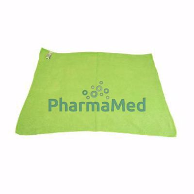 Image sur HEVA Torchon microfibre - vert 50x70cm - 300gr