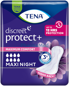 Image de TENA Discreet - Maxi night - 12pcs