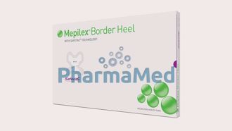 Image de MEPILEX Border heel 22x23cm - 6pc