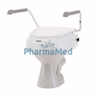 Image de Rehausse wc accoudoirs escamot. + couv  (1pc)