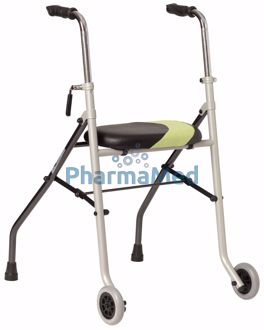 Image de Rollator ACTIO2  2 roues avec siège - 1pc