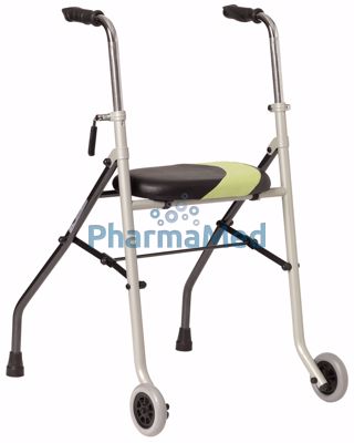 Image sur Rollator ACTIO2  2 roues avec siège - 1pc