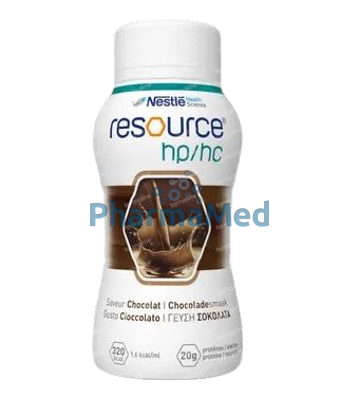 Image sur Nestlé RESOURCE HP/HC - Boisson hyperprotéinée - Chocolat -  4x200ml