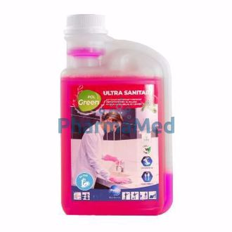 Image de Polgreen Ultra Sanitary - Nettoyant détratrant éco sanitaire - 1L