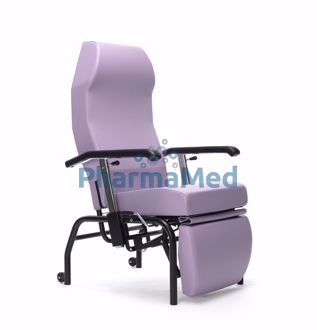 Image de Fauteuil géria NORMANDIE 4 roues - Lavande