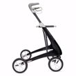 Image sur Rollator Carbon Ultralight noir - 4 roues - 1pc