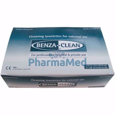 Image sur Lingettes désinfectantes BENZA CLEAN - 20x100pc