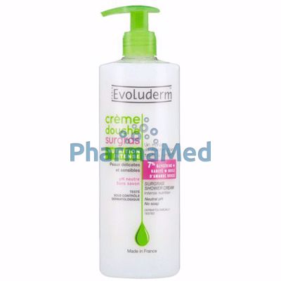 Image sur EVOLUDERM douche crème Surgras - 500ml